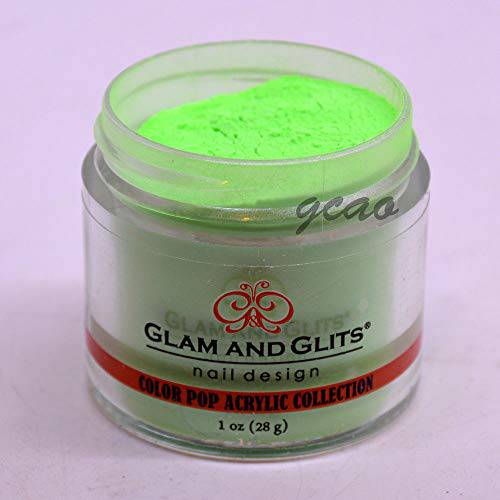 Glam and Glits Color Acrylic Powder, Ocean Breeze-367, 1 oz