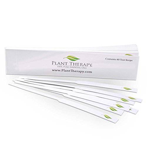 Plant Therapy Essential Oil Fragrance Test Strips- Book of 40