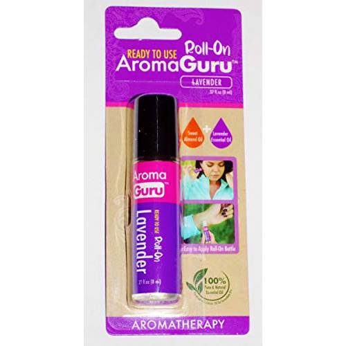 Aroma Guru Roll-On Lavender Essential Oil