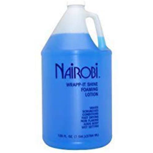 Nairobi Wrapp-It Shine Foaming Lotion, 128 Ounce