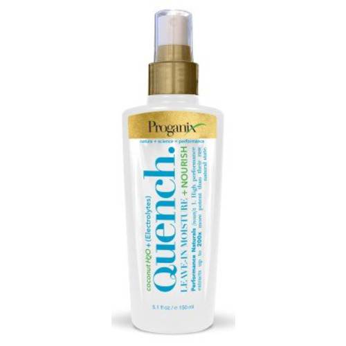 Proganix H2o Plus Electrolytes Quench Leave-In Moisture, Coconut, 5.1 Ounce