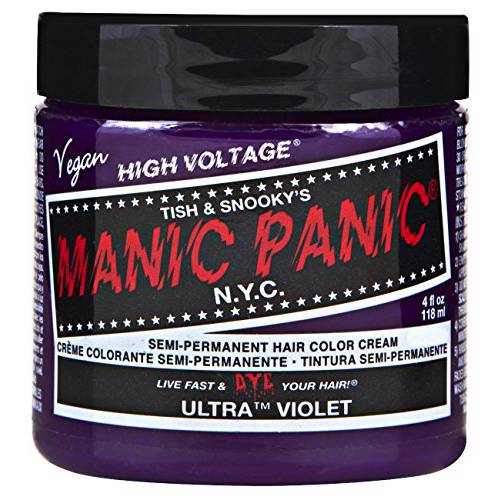 MANIC PANIC Ultra Violet Hair Dye Classic 3 Pack