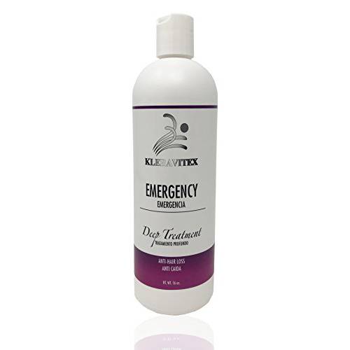 Kleravitex Emergencee Treatment For Hair - Polymedic Reconstructor - Perfect For Damaged and Colored Hair - Emergencia Capilar Tratamiento Reconstructor 16 oz.