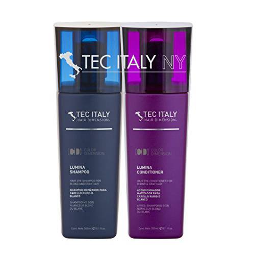 Tec Italy Lumina Shampoo & Conditioner Bundle Pack