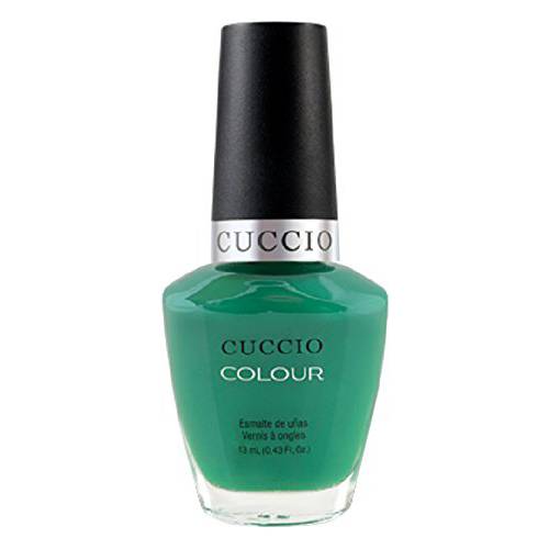 Cuccio Colour Nail Polish - Professional Nail Lacquer - Formulated With Triple Pigmentation Technology - Rich Coverage In One Coat And True Coverage In Two Coats - Coffee Tea or Me - 0.43 Oz