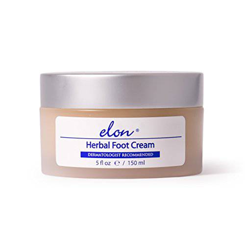 Elon Herbal Foot Cream (5 oz.) – Hydrating Foot Healing Cream w/ Vitamin E & Green Tea Extract – Stimulates Skin Renewal & Instant Relief – Best Foot Cream For Dry Cracked Feet & Diabetic Feet