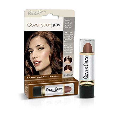 Cover Your Gray Hair Color Touch-Up Stick - Dark Brown (6-Pack)