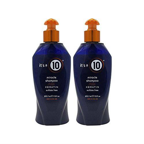 It’s a 10 Haircare Miracle Shampoo Plus Keratin, 10 fl. oz. (Pack of 2)