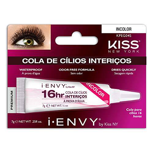 Kiss I Envy Clear 04 Eyelash Adhesive Strip With Aloe 0.25oz