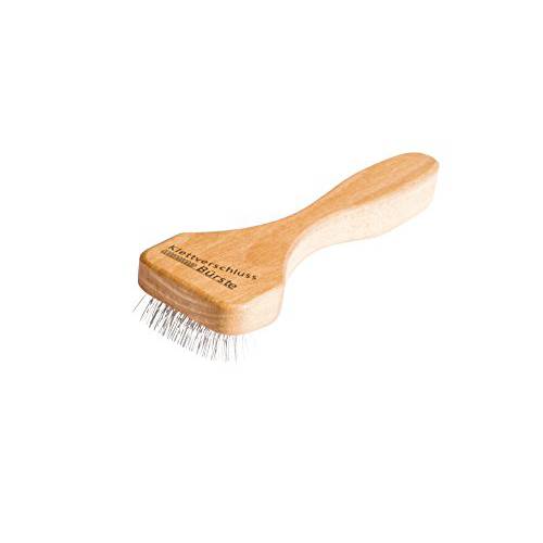 Redecker Wire Velcro Brush with Oiled Beechwood Handle, 5-7/8-Inches