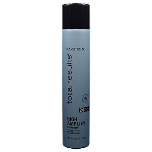MATRIX Total Results High Amplify Proforma Firm Hold Hairspray, Adds Intense Volume & Shine, Silicone-Free, for Wavy & Curly Hair, 10.2 Oz