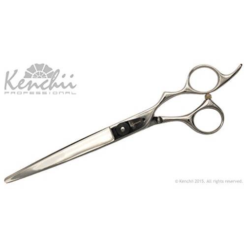 Kenchii X1 Level 3 Offset Hair Shear Stainless Steel Scissor, 7 Inch