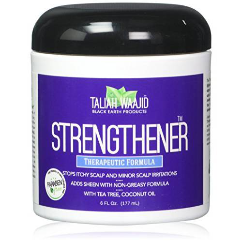 Taliah Waajid Black Earth Products The Strengthener Medicated Formula, 6 Ounce