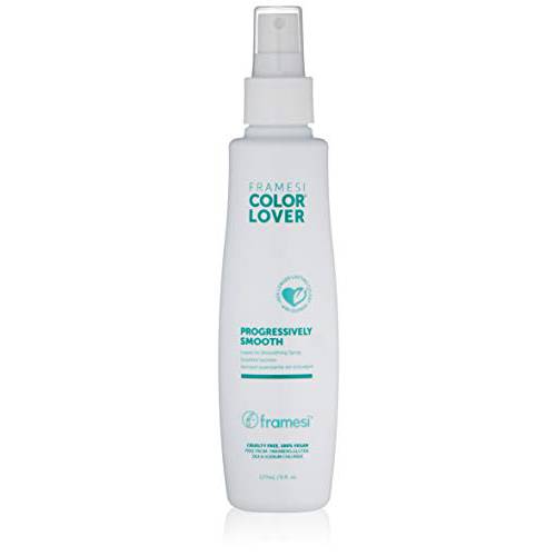 Framesi Color Lover Progressively Smooth Leave In Smoothing Spray, Leave In Conditioner, Color Treated Hair, 6 Fl Oz (Pack of 1)