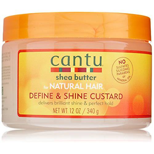 Cantu Shea Butter for Natural Hair Curling Custard, 12 Ounce