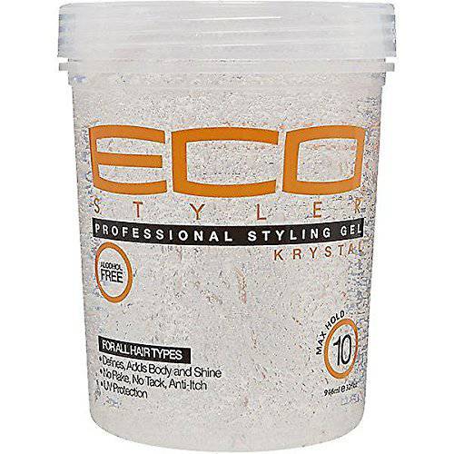 ECOCO Eco Styler Krystal Styling Gel, 32 Oz, Pack of 2