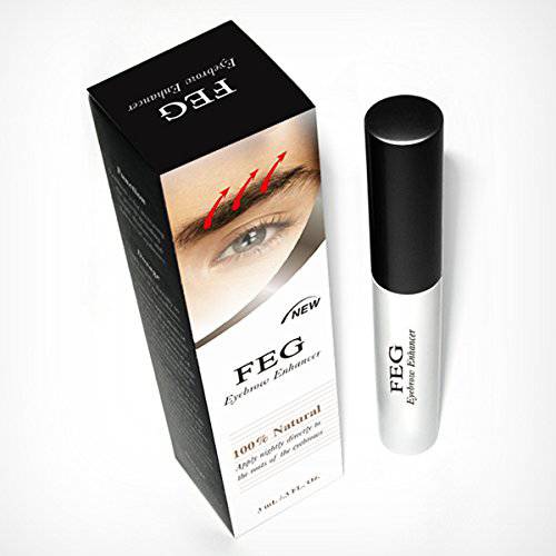 FEG Eyebrow Enhancer Growth Treatment Serum | Eyebrow Enhancing Serum to Help Lengthen, Thicken and Darken Your Eyebrows | Non-irritating and Safe for All Skin Types