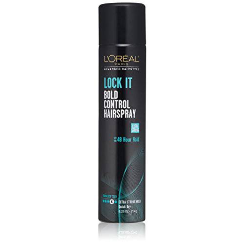 L’Oreal Paris Advanced Hairstyle Lock It Bold Control Hairspray 8.25 Ounce