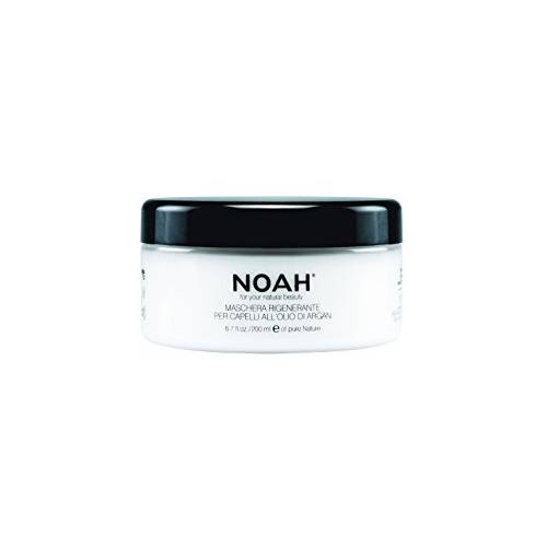 NOAH Hair Mask for Hair Growth and Hair Regeneration - Argan Oil Mask for Dry Damaged Hair - Split End, Hydrating, Sulphate Free, Nourishing and Organic Hair Mask and Hair Moisturizer - 6.76 fl.oz