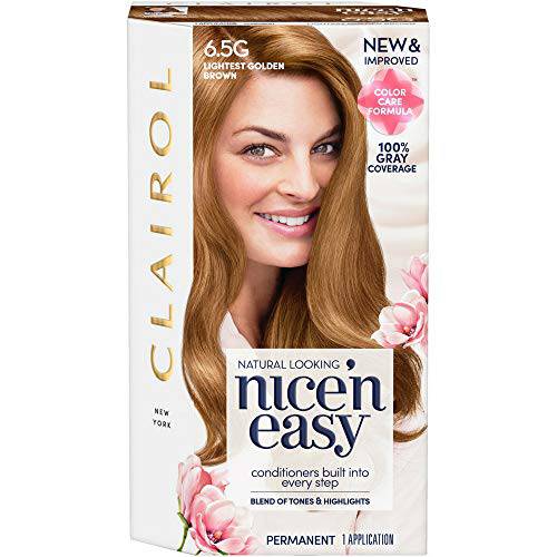 Clairol Nice & Easy 114A Golden Brown Kit