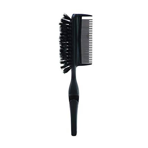 Cricket Static Free Ponytail Double-Sided Bristle Hair Brush and Comb for Styling, Anti-Static Teasing Volume Back Combing Sectioning Parting Hairstyling Hairbrush Comb for All Hair Types