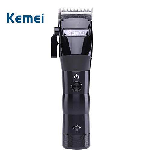 KEMEI Men’s Electric Powerful Cordless Styling Tools Hair Clipper Trimmer Cutting Machine Haircut Trimming Powerful Rechargeable Professional Grooming Clippers