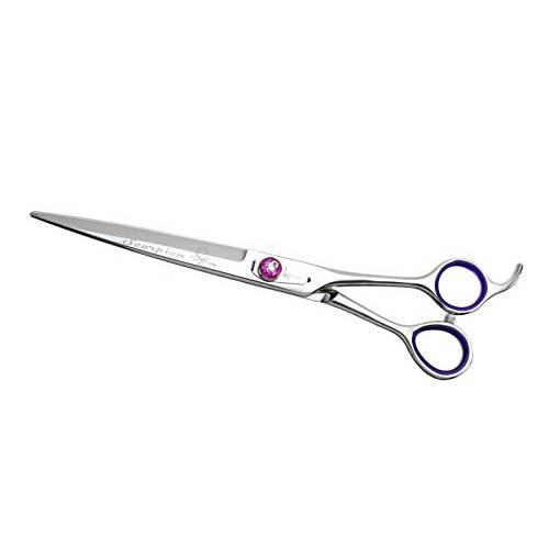 Kenchii Scorpion 8 Inch, Straight Grooming Scissors for Dogs and Pets - Premium Steel Scissors for Dog Grooming - Dog Shears Pet Grooming Accessories - Pet Hair Trimming Scissor