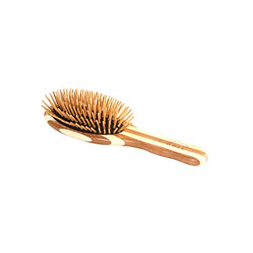HAIR DOC Small Oval Bamboo Brush, 1 EA