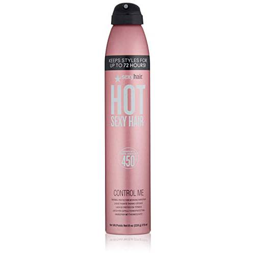 SexyHair Style Control Me Thermal Protection Working Hairspray | Up to 72 Hour Hold | Heat Protection | All Hair Types