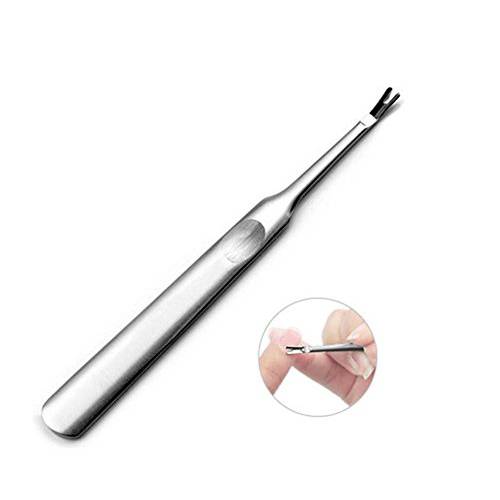 Haifly GSHLLO Professional Cuticle Pusher Trimmer Nail Cleaner Nipper Clipper Manicure Remover Tool