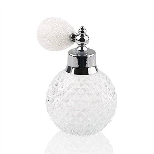 Coolrunner Crystal Art Vintage Style Refillable Perfume Atomizer Spray Bottle 100ml