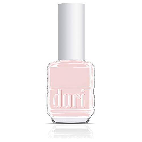 Duri Nail Polish, 340 Forever Beautiful, Pale Pink Color, Soft Pastel, Neutral Shade with Sheer Finish for French Manicure, Wedding, Everyday Wear, 0.45 Fl Oz