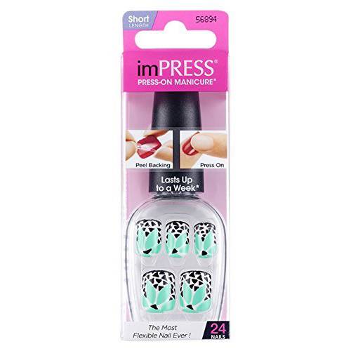 KISS imPRESS Nails Press-On Manicure Nails (BIPA290-The Different Looks)