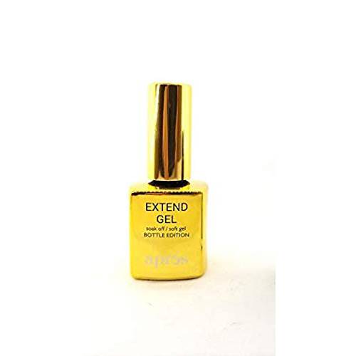 Apres Nail Extend Gel Soak Off | Soft Gel, Gel-X Tips Adhesive 15ml / 0.5oz | Premium Quality | Gold Bottle Edition | Easy application/ applicator Easy removal