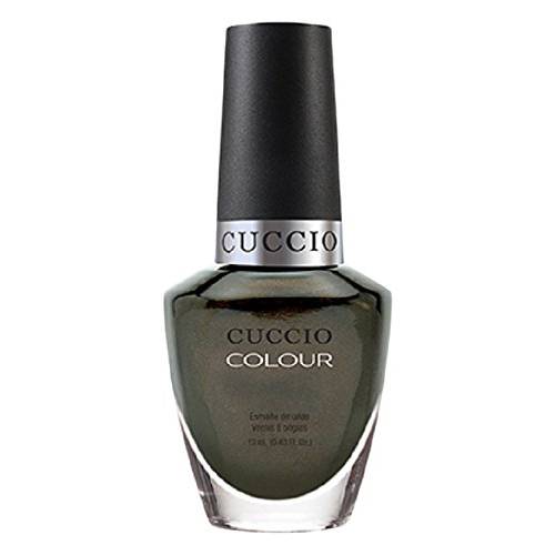 Cuccio Colour Nail Polish - Olive You - Nail Lacquer for Manicures & Pedicures, Full Coverage - Quick Drying, Long Lasting, High Shine - Cruelty, Gluten, Formaldehyde & 10 Free - 0.43 oz, Green, 6178
