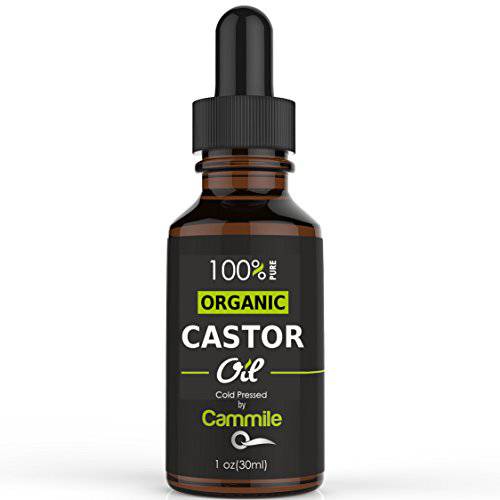 Organic Castor Oil - For Hair, Eyelashes, and Eyebrows Growth 1 oz 30ml