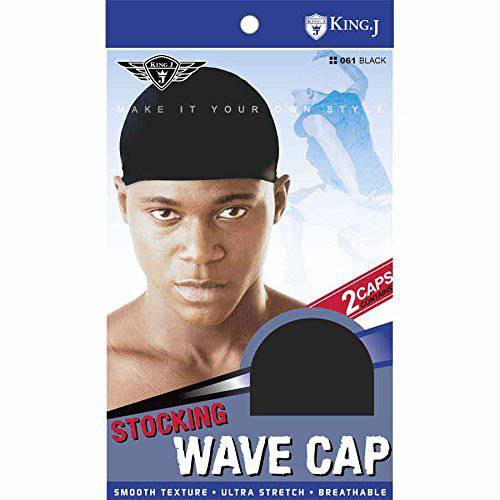 (3 Pack) King J –Stocking Wave Cap 061