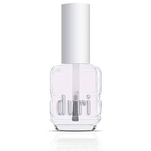 duri Nail Polish, Clear Base and Top Coat, Glossy, Professional, Fast Drying, Easy to Apply, 0.45 Fl Oz, by Duri Cosmetics