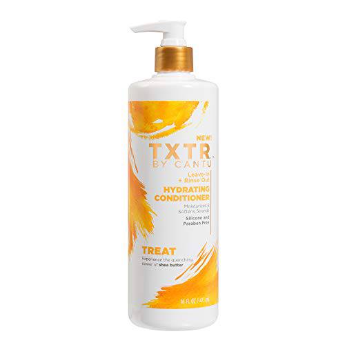 Cantu Txtr By Leave-in + Rinse Out Hydrating Conditioner - 16 Fl Oz, 16 Oz