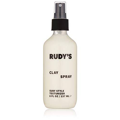 RUDY’S Clay Spray - Hair Texturizer with Sea Salt - Paraben Free - For Fullness and Body (2 fl oz)