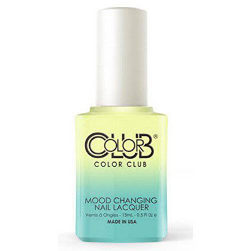 Color Club Shine Theory Color Club Nail Lacquer .5 Fl Ounce - 15 Ml, Color Changing Mood Nail Lacquer, 0.5 fluid_ounces
