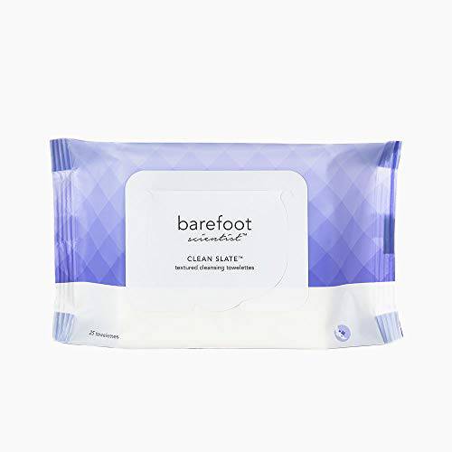 Barefoot Scientist Clean Slate Textured Cleansing Towelettes, Extra-Large, Extra-Strong Foot Disinfecting Wipes