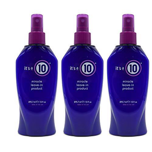 It’s a 10 Haircare Miracle Leave-In product, 10 fl. oz. (Pack of 3)
