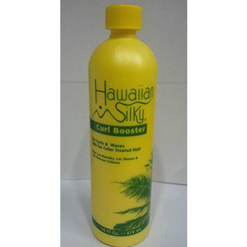 [HAWAIIAN SILKY] CURL BOOSTER FOR CURLS & WAVES SAFE FOR COLOR TREATED HAIR 16OZ