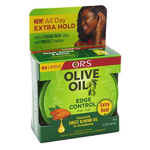 Ors Olive Oil Gel Edge Control 2.25 Ounce (66ml) (2 Pack)