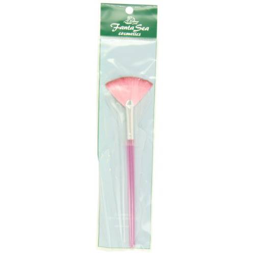 Fantasea 2-Tone Translucent Fan Brush, Pink, 3.5 Ounce