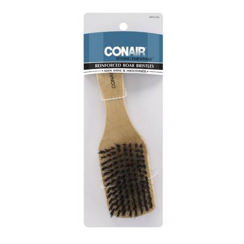 Conair Wood Club Brush with Mixed Boar Bristles