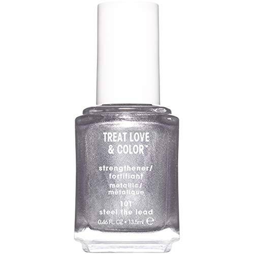 essie Treat Love & Color Nail Polish For Normal To Dry/Brittle Nails, Steel The Lead, 0.46 fl. oz.