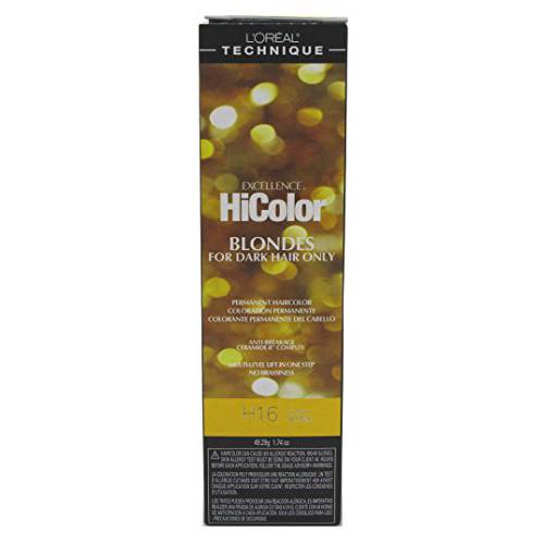 Loreal Excel Hicolor H16 Tube Honey Blonde 1.74oz (2 Pack)