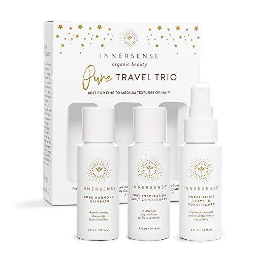 Innersense Organic Beauty - Natural Pure Harmony Travel Hair Trio | Non-Toxic, Cruelty-Free, Clean Haircare